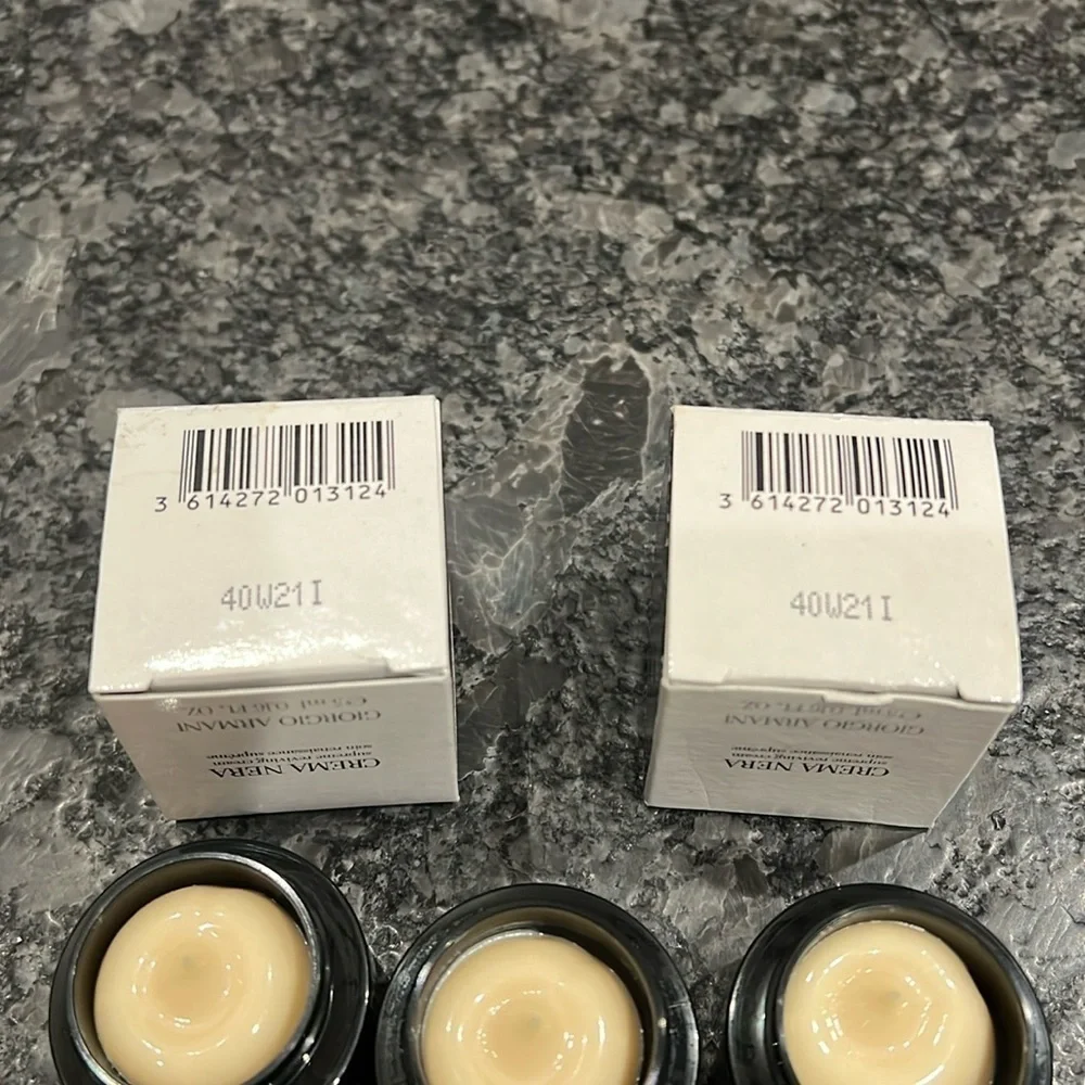Giorgio Armani Set of 3 Crema Nera Supreme Reviving Cream 5ml Travel Size